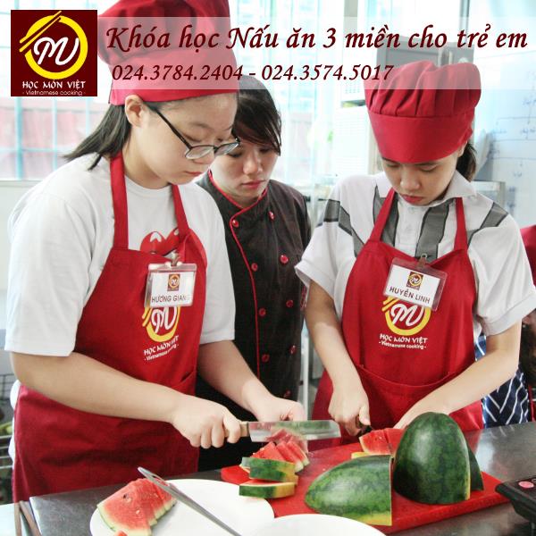 Khóa học Nấu ăn 3 miền nâng cao (Học chiều) - Học Món Việt